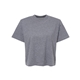 aerial view a granite heather lat - womens boxy tee, image 1 of 3