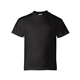 aerial view a black hanes - youth comfortsoft(r) heavyweight t - shirt - 5480, image 1 of 3