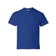 aerial view a deep royal hanes - youth comfortsoft(r) heavyweight t - shirt - 5480, image 1 of 3