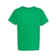 aerial view a kelly green hanes - youth comfortsoft(r) heavyweight t - shirt - 5480, image 1 of 3