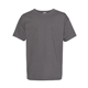 aerial view a smoke grey hanes - youth comfortsoft(r) heavyweight t - shirt - 5480, image 1 of 3