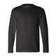 aerial view a black bayside long sleeve t - shirt, image 1 of 3