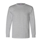aerial view a dark ash bayside long sleeve t - shirt, image 1 of 3