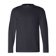 aerial view a navy bayside long sleeve t - shirt, image 1 of 3