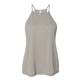 aerial view a heather stone bella + canvas - womens flowy high neck tank - 8809, image 1 of 3