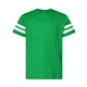 aerial view a vintage green/ white lat - youth football fine jersey tee, image 1 of 3