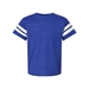 aerial view a vintage royal/ white lat - youth football fine jersey tee, image 1 of 3