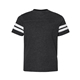 aerial view a vintage smoke/ white lat - youth football fine jersey tee, image 1 of 3