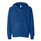 aerial view a royal independent trading co. - midweight full - zip hooded sweatshirt, image 1 of 3
