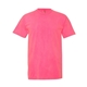 aerial view a neon pink comfort colors - garment - dyed heavyweight t - shirt, image 1 of 3