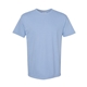 aerial view a washed denim comfort colors - garment - dyed heavyweight t - shirt, image 1 of 3