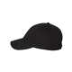 aerial view a black valucap adult bio - washed unstructured cap, image 1 of 3