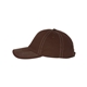 aerial view a brown/ stone stitch valucap adult bio - washed unstructured cap, image 1 of 3