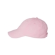 aerial view a light pink valucap adult bio - washed unstructured cap, image 1 of 3