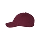 aerial view a maroon valucap adult bio - washed unstructured cap, image 1 of 3