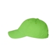 aerial view a neon green valucap adult bio - washed unstructured cap, image 1 of 3