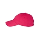 aerial view a neon pink valucap adult bio - washed unstructured cap, image 1 of 3