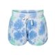aerial view a lagoon tie dye j. america - womens fleece shorts, image 1 of 3