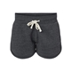 aerial view a black triblend j. america - womens fleece shorts, image 1 of 3
