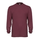 aerial view a cardinal badger b - core long sleeve t - shirt, image 1 of 3