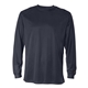 aerial view a navy badger b - core long sleeve t - shirt, image 1 of 3