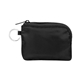 aerial view a black reed rpet card pouch, image 1 of 2