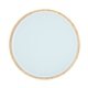 aerial view a bamboo 10w glass bamboo wireless charger, image 1 of 2