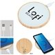 a group of 10w glass bamboo wireless charger