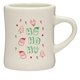 aerial view a design 648 winter 10 oz diner mug w / holiday designs, image 1 of 2