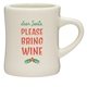 aerial view a design 694 winter 10 oz diner mug w / holiday designs, image 1 of 2