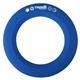 aerial view a blue silicone wrist disc, image 1 of 4