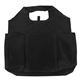 aerial view a black notting hill recycled rpet grocery tote bag, image 1 of 10