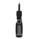 aerial view a grey edmund 3- position, 12- bit screwdriver tool, image 1 of 5
