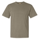 a khaki comfort colors(r) garment dyed heavyweight ringspun short sleeve shirt