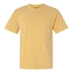 a mustard comfort colors(r) garment dyed heavyweight ringspun short sleeve shirt