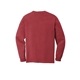 aerial view a crimson comfort colors(r) heavyweight ring spun long sleeve pocket tee, image 2 of 3