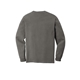 aerial view a grey comfort colors(r) heavyweight ring spun long sleeve pocket tee, image 2 of 3