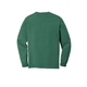aerial view a light green comfort colors(r) heavyweight ring spun long sleeve pocket tee, image 2 of 3