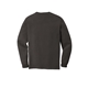 aerial view a pepper comfort colors(r) heavyweight ring spun long sleeve pocket tee, image 2 of 3