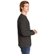 aerial view a pepper comfort colors(r) heavyweight ring spun long sleeve pocket tee, image 3 of 3
