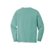 aerial view a seafoam comfort colors(r) heavyweight ring spun long sleeve pocket tee, image 2 of 3