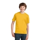 aerial view a lemon yellow port company youth essential t - shirt, image 1 of 6