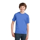 aerial view a ultramarine blue port company youth essential t - shirt, image 1 of 6