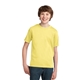 aerial view a yellow port company youth essential t - shirt, image 1 of 6