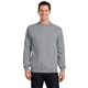 aerial view a athletic heather port company classic crewneck sweatshirt, image 1 of 6