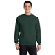aerial view a dark green port company classic crewneck sweatshirt, image 1 of 6
