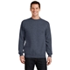 aerial view a heather navy port company classic crewneck sweatshirt, image 1 of 6