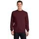 aerial view a maroon port company classic crewneck sweatshirt, image 1 of 6