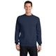 aerial view a navy port company classic crewneck sweatshirt, image 1 of 6