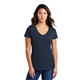 a deep navy port company(r) ladies fan favorite v - neck tee